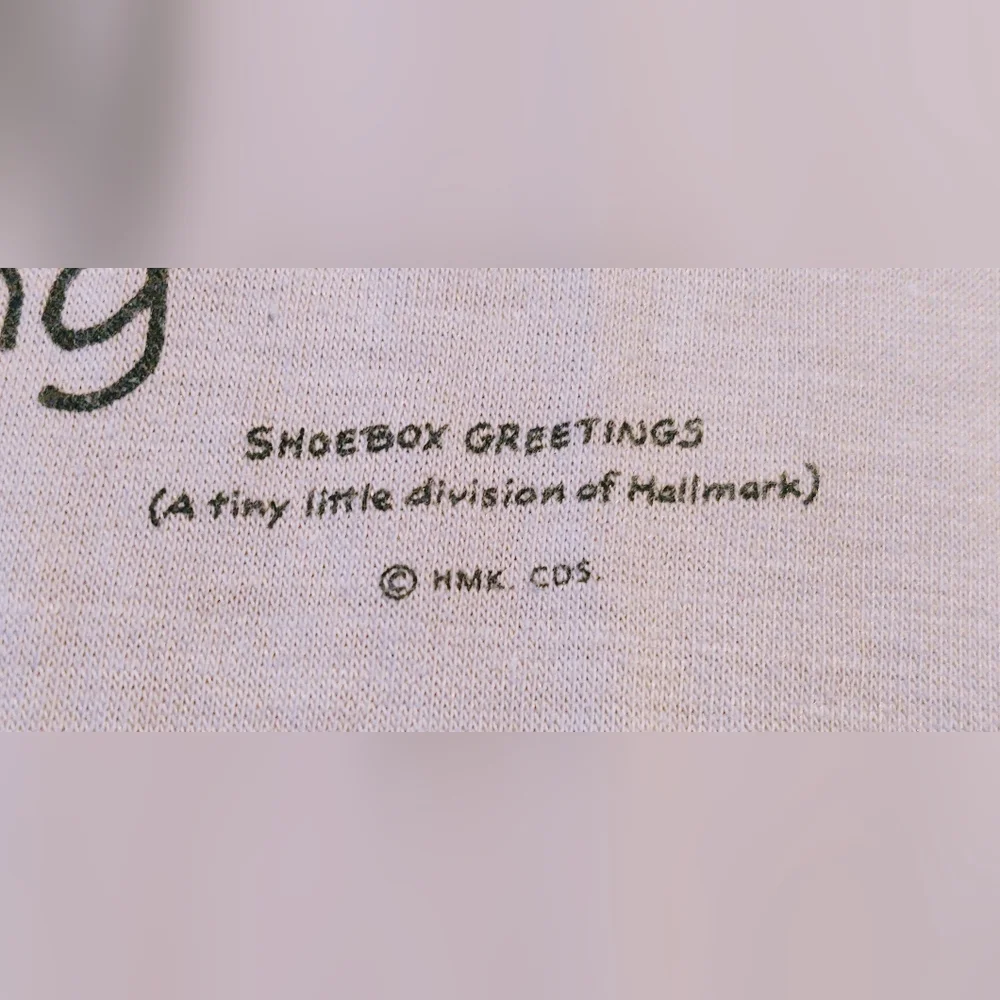 Vtg 80's Shoebox Greetings Law Of The Jungle Tee - Picture 4 of 7
